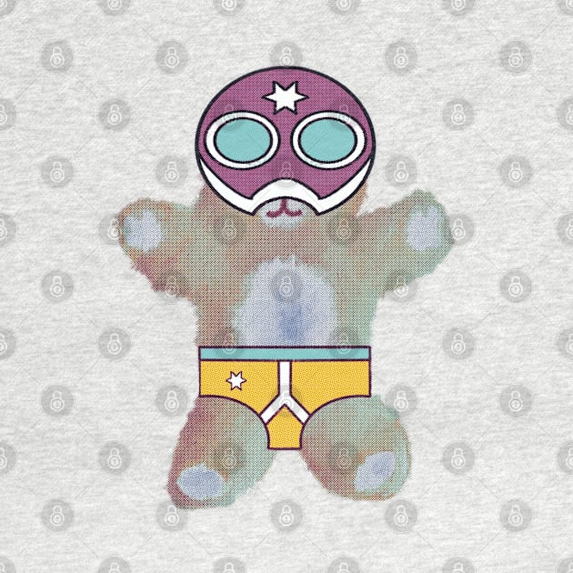 Super Wrestling Teddy by Nigh-designs